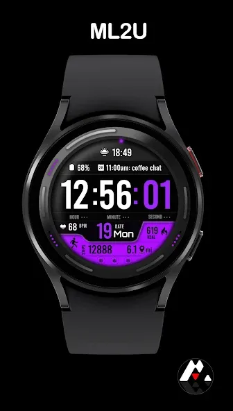 ML2U 101 Watch Face screenshot 6