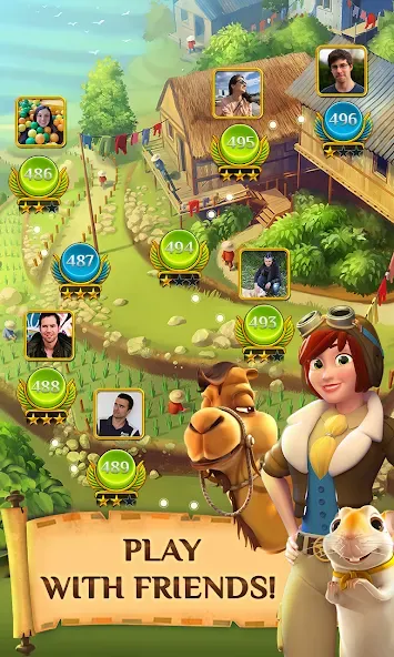 Pyramid Solitaire Saga screenshot 3