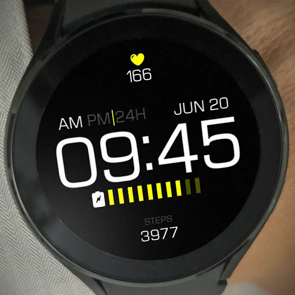 Digital Watch Face Key071 screenshot 8