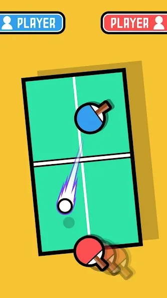 Tischtennis - 2 Player Games screenshot 6