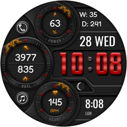 DIGI REPLANT WS29 Watch face screenshot 15