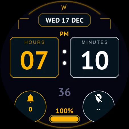 Sci Fi Hud - watch face screenshot 8