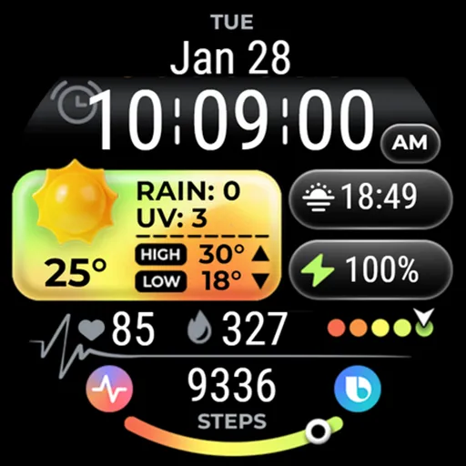 Weather Watch Face - OMG 101 screenshot 25