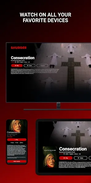 Shudder: Horror & Thrillers screenshot 6