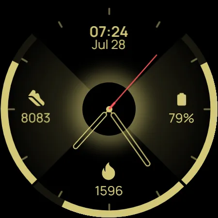 Analog watchface A5 screenshot 32