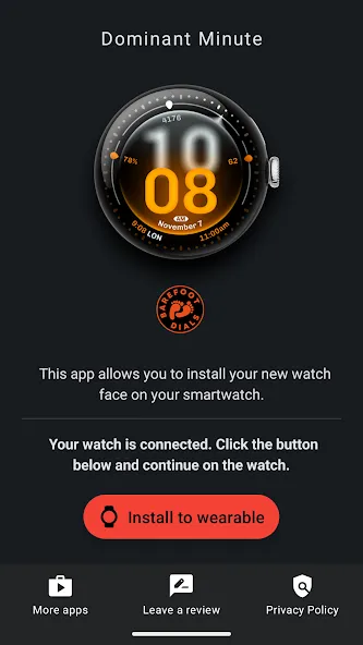 Dominant Minute Watch Face screenshot 5