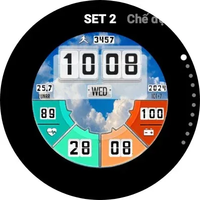 N-SPORT513 DigitalWeather Face screenshot 9