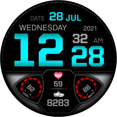 PW32 Time Digits Watch screenshot 23