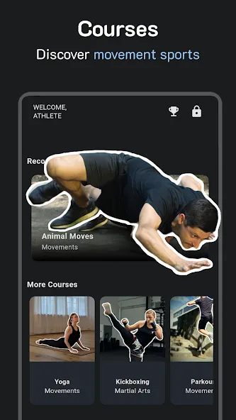 Thenics Flow: Movement Coach screenshot 1