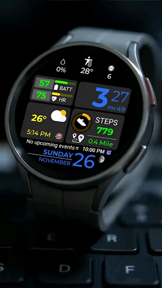 Dark Tiles Infomative NTV569 screenshot 17