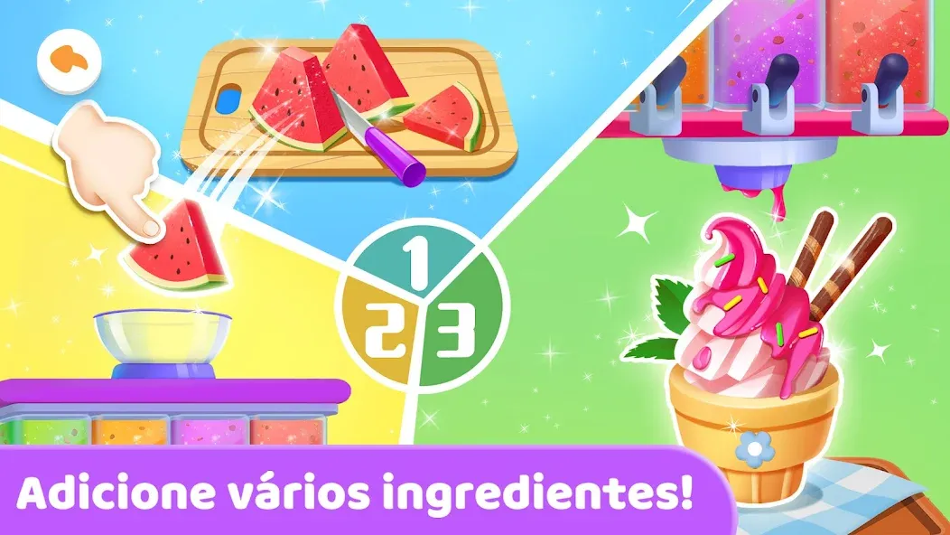 Sorveteria do Pequeno Panda screenshot 3