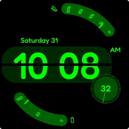 Track Watch Face by KYB screenshot 11