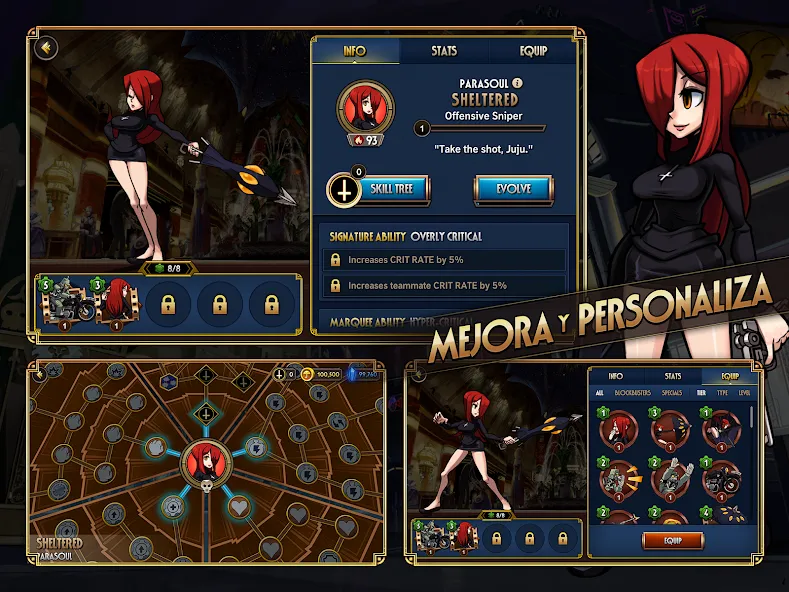 Skullgirls: RPG de Lucha screenshot 9