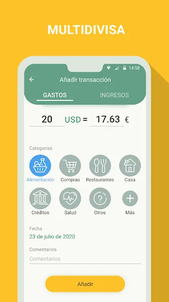 Gestor de gastos - finanzas screenshot 4