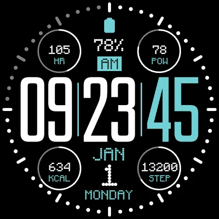 IWF AL1 watchface screenshot 28