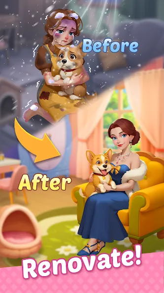 Tile Fashion: Love Story screenshot 5