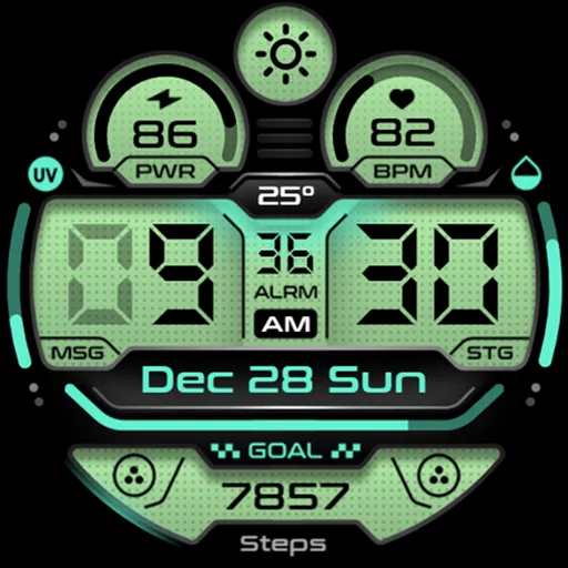 OMG 428 - Digital Watch Face screenshot 31