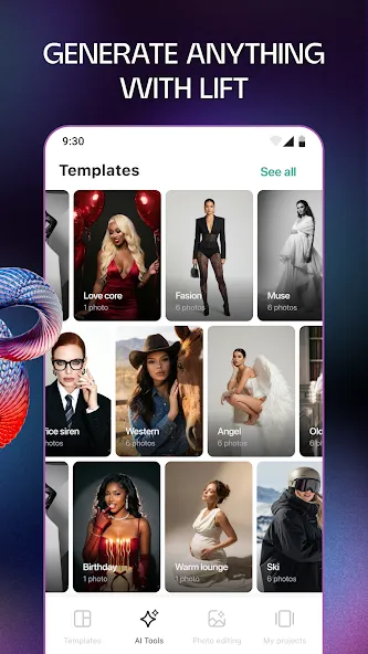Lift: AI Photo Editor screenshot 4