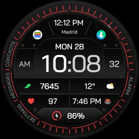 TVV Digital 7 Watch Face screenshot 13