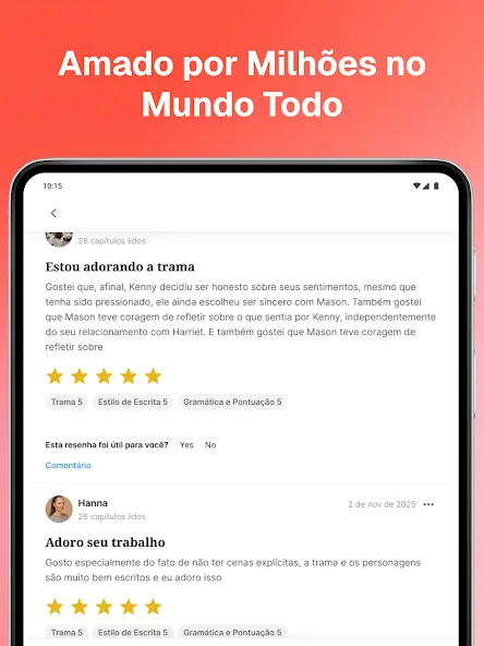 Inkitt: Livros, Romances, Hist screenshot 12