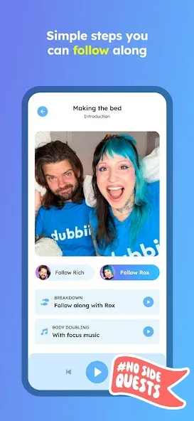 dubbii: the body doubling app screenshot 6