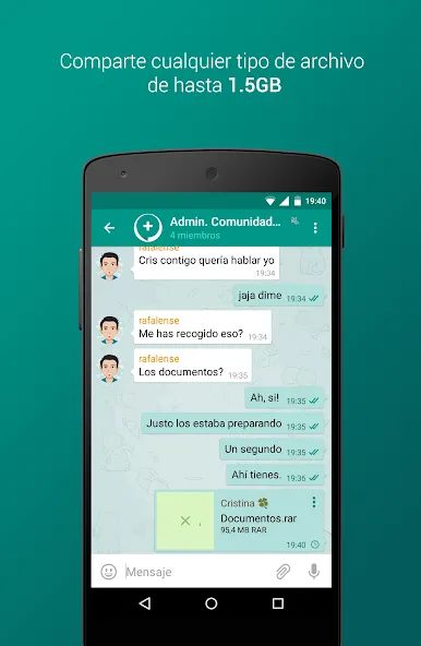 Plus Messenger screenshot 7