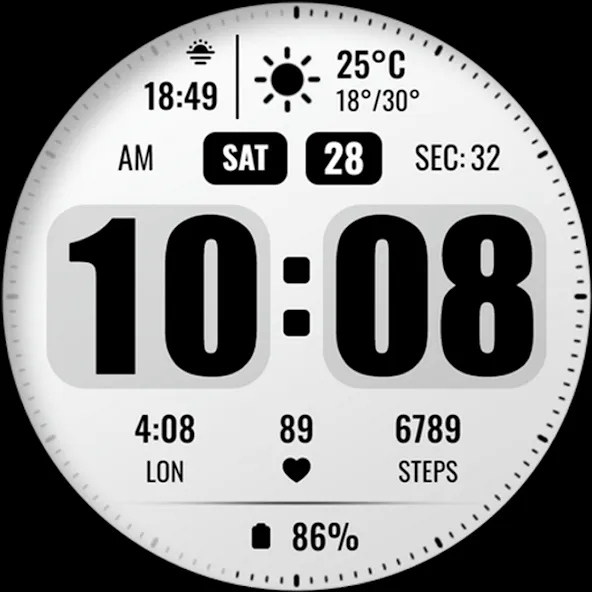 Watch face 10h08.com #145 screenshot 26