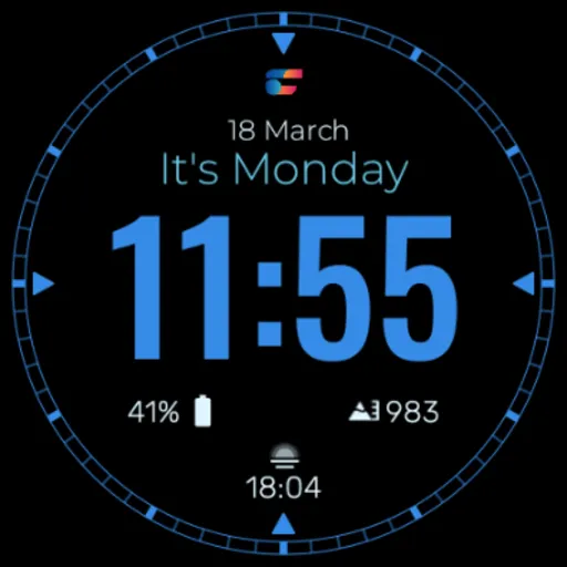 Commander: Digital Watch Face screenshot 22