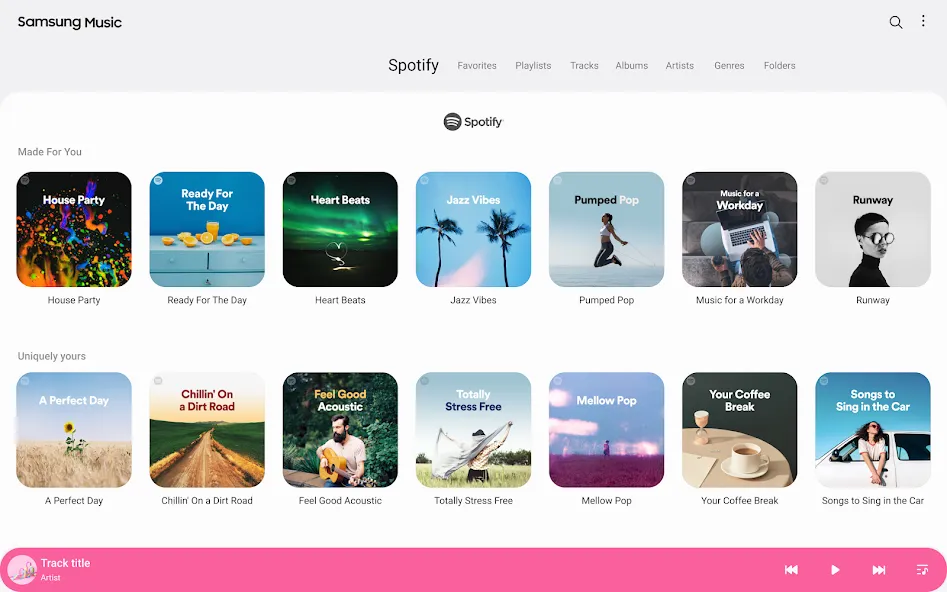 Samsung Music screenshot 7