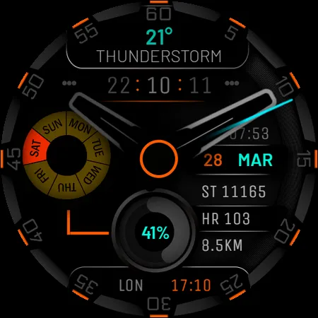 Watch Face WF181 screenshot 7