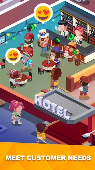Sim Hotel Tycoon: Tycoon Games screenshot 3