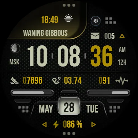 KF168 Watch face screenshot 12