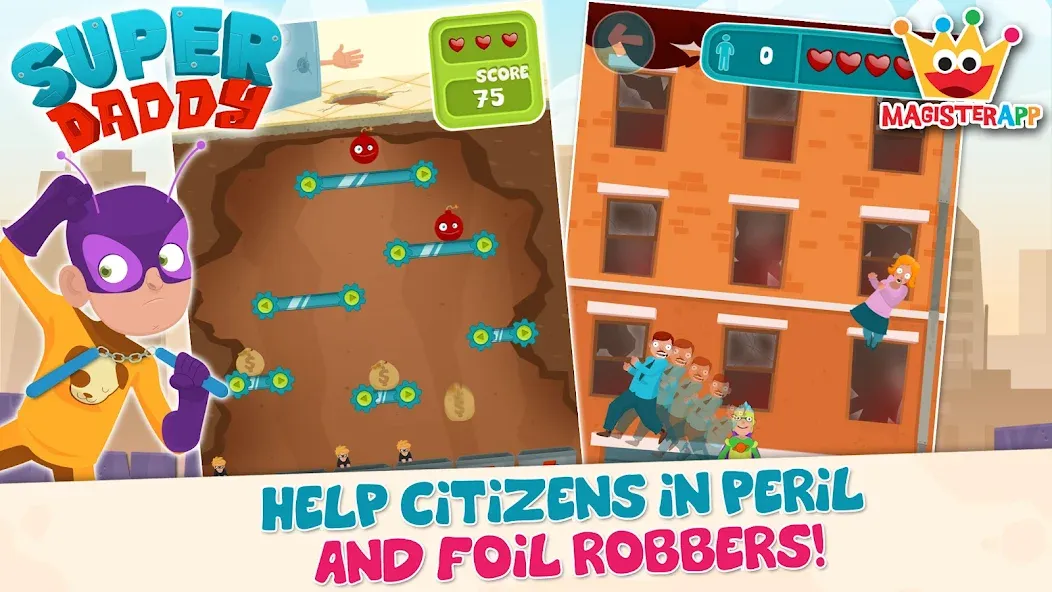 Super Daddy - Dress Up a Hero screenshot 3