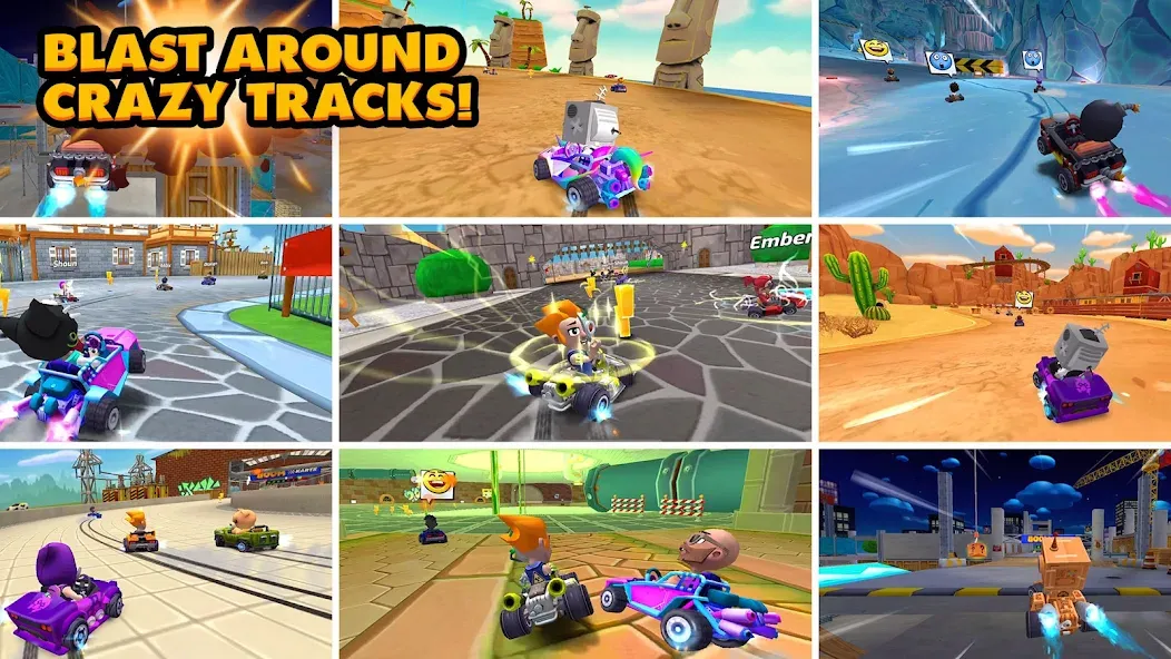 Boom Karts Multiplayer Racing screenshot 11