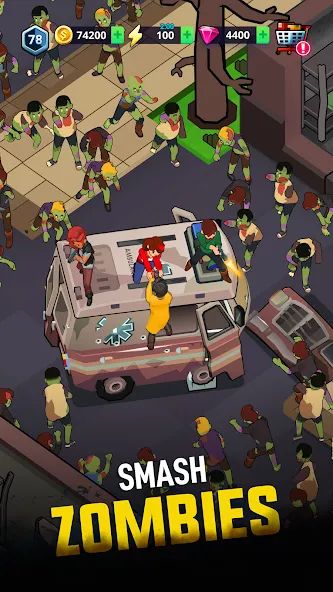 Merge 2 Survive: Zombie Games screenshot 2