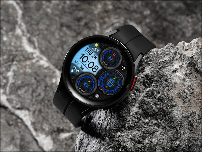 Digital Mingo Watch face screenshot 8