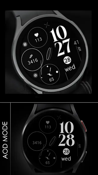 Dream 139 simple watch face screenshot 5