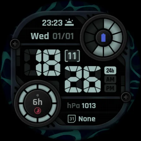 Camo LCD: Watch Face screenshot 12