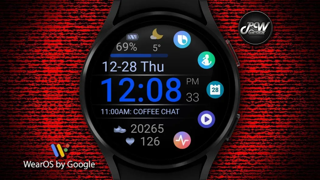 PW85 App Launch Watch Face screenshot 1