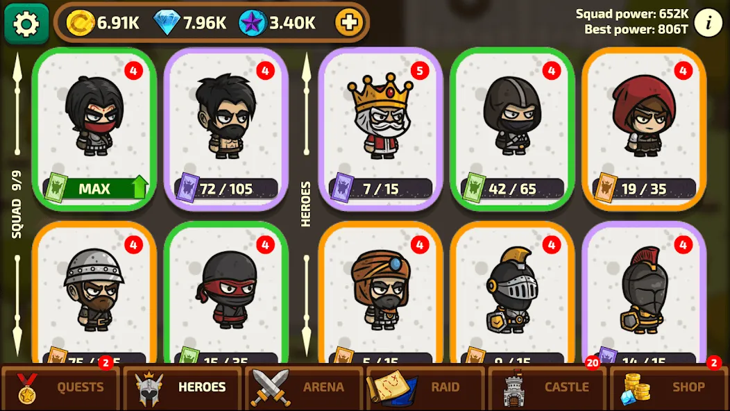 Raid Heroes: Sword And Magic screenshot 30