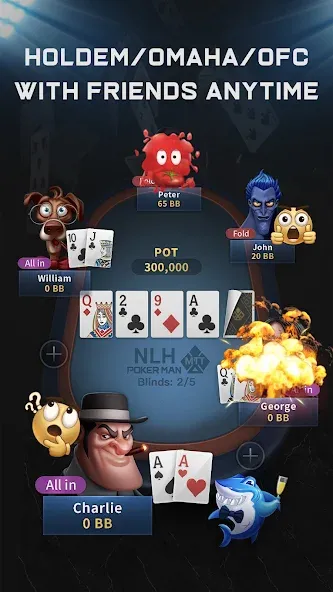 PokerMan - Poker with friends! screenshot 14