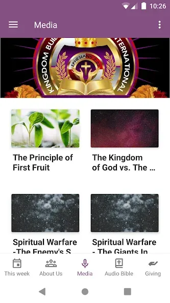Kingdom Builders Church Int'l screenshot 2