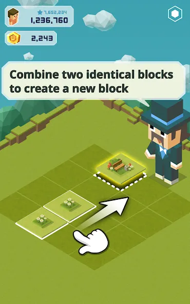 Merge Tycoon: 2048 Theme Park screenshot 13