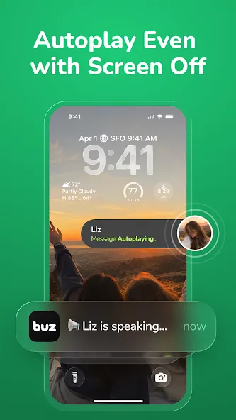 buz - voice connects screenshot 2
