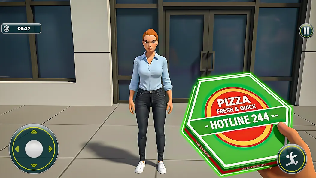 Pizza Delivery: Cycle Rider 3D screenshot 4