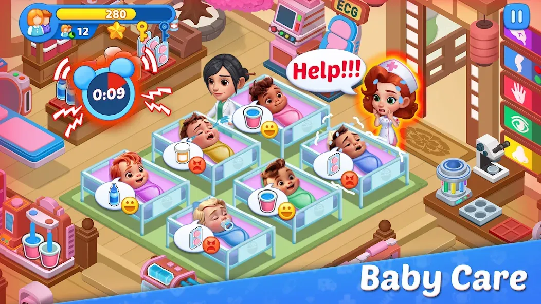 Hospital Frenzy: Doctor Games screenshot 4