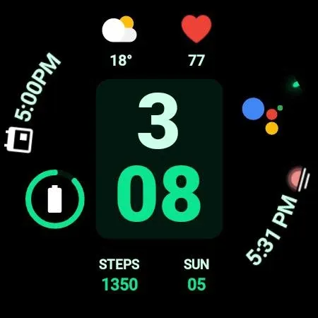 Night 59 - watch face screenshot 22