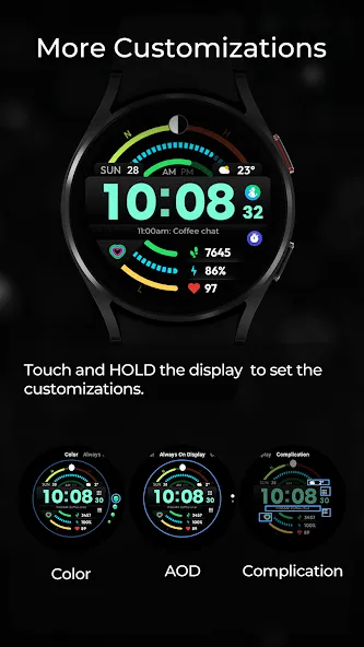 TVV Workout Watch Face screenshot 5
