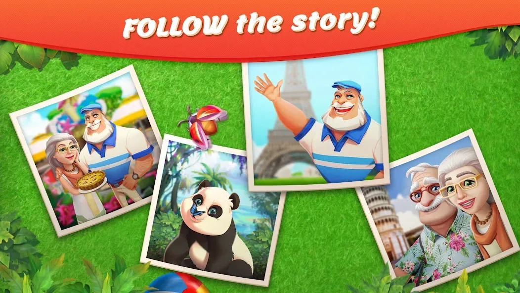 Tropical Forest: Match 3 Story screenshot 5