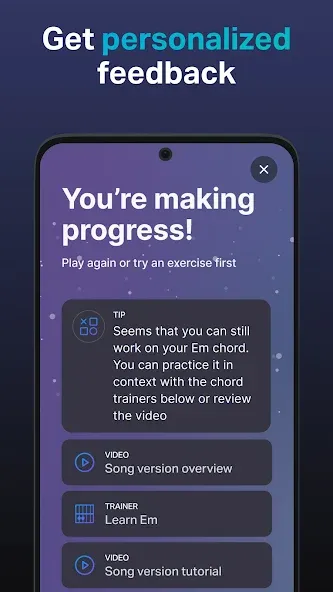 GuitarTuna: Tune & Play Guitar screenshot 6